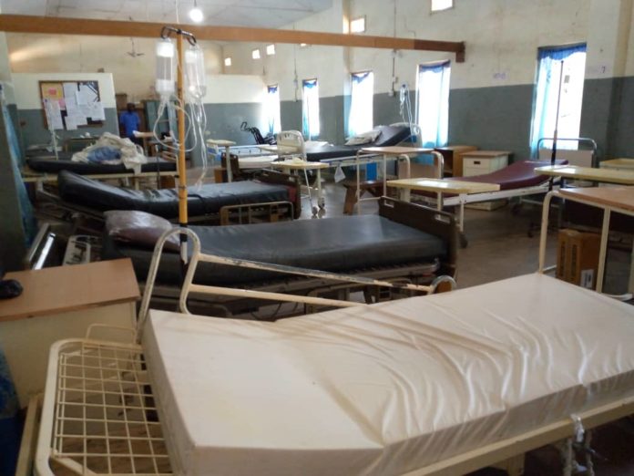 EMPTY BOLGATANAGA REGIONAL HOSPITAL WARD