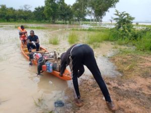 CANOE OPERATORS RENDERING SERVICES TO STRANDED RESIDENTS