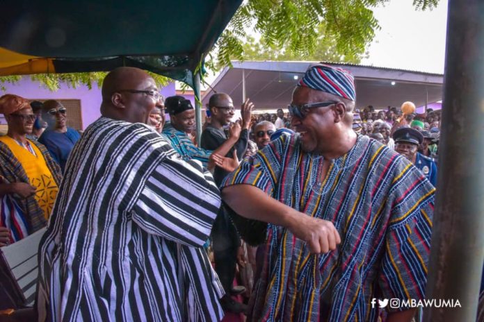 DR. MAHAMUDU BAWUMIA(LEFT). JOHN MAHAMA(RIGHT)