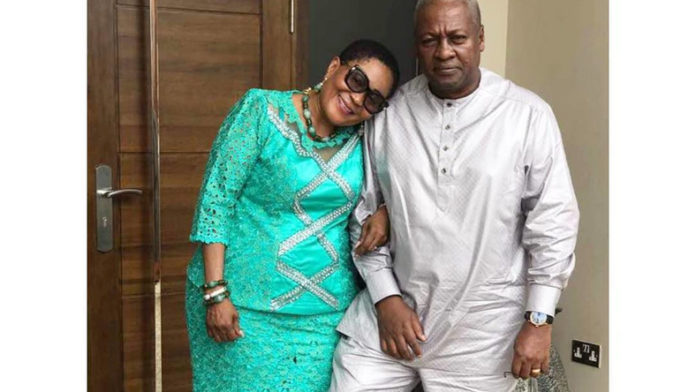 LORDINA MAHAMA AND HUSBAND JOHN MAHAMA