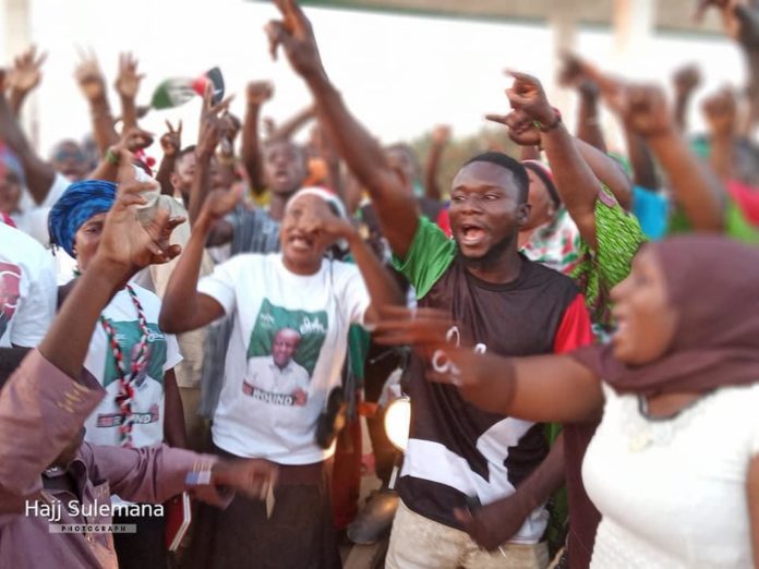 NDC YOUTH JUBILATING IN PAGA