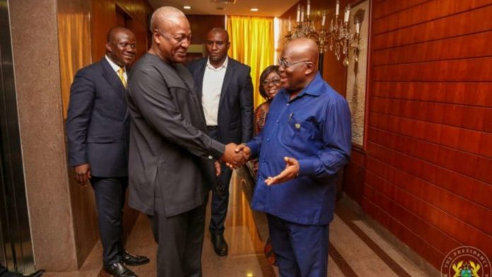 JOHN DRAMANI MAHAMA AND PRESIDENT AKUFO-ADDO