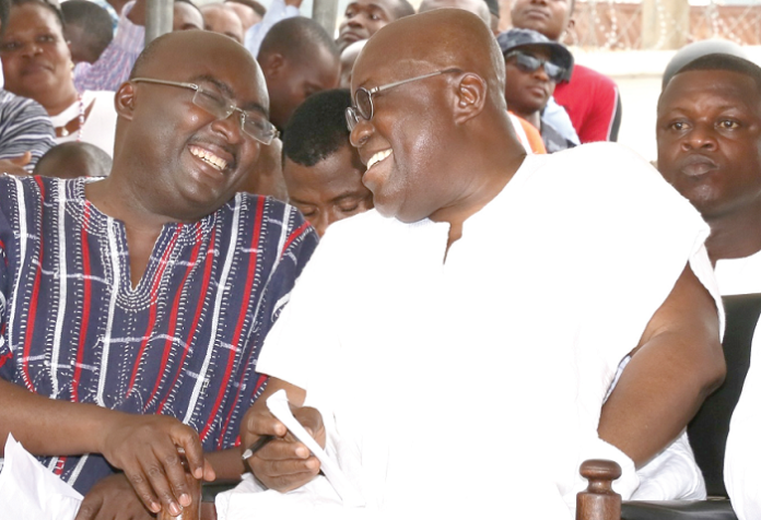 PRESIDENT AKUFO-ADDO AND VICE PRESIDENT, DR. MAHAMUDU BAWUMIA