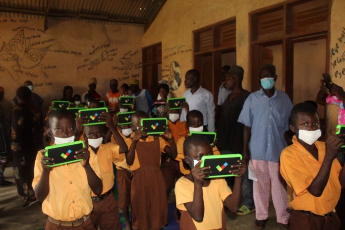 AFRIKIDS DONATES TABLETS TO BASIC SCHOOLS IN TALSENSI DISTRICT AS PART OF NOVEL DIGITALIZATION PROJECT