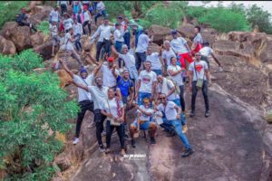 PATRONS OF THE EVENT AT THE FAMOUS TONGO HILLS