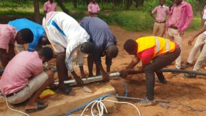 INSTALLATION OF WATER PUMPS