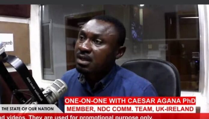 DR. CAESAR AGANA, NDC COMMUNICATOR