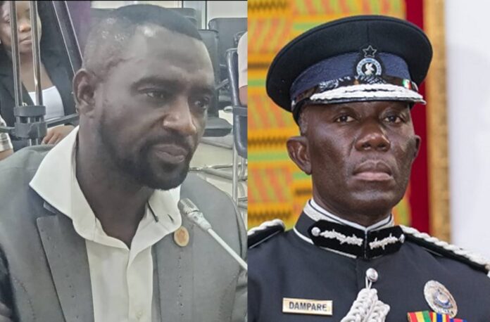 COP ALEX MENSAH (LEFT) & DR. GEOGE AKUFFO-DAMPARE