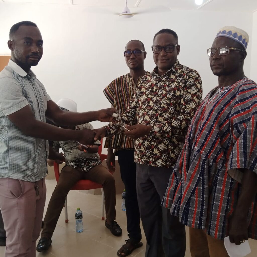 MCE FOR BOLGATANGA AT CEREMONY ON WEDNESDAY TO HAND OVER THE FACILITY 