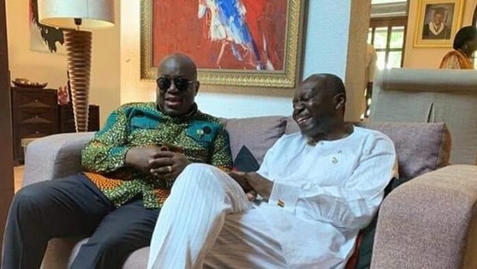 President Akufo-Addo and Ken Ofori-Atta