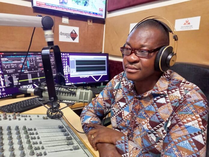 Programmes Manager at Afrikids Ghana Raymond Akolbire Ayine