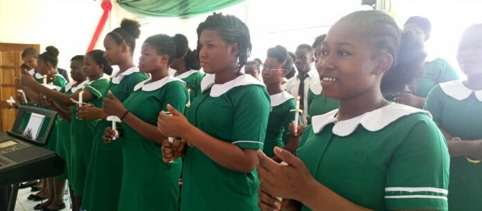 Nurses at 2024 International Nurses Day celebration at Pusu-Namongo in the Upper East Region.