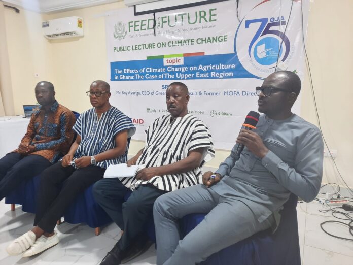 Speakers during panel discussion at the Upper East Regional GJA Awards