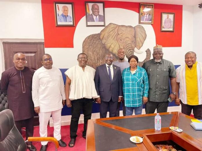Dr. Bawumia meets NPP national leadership over selection of running-mate