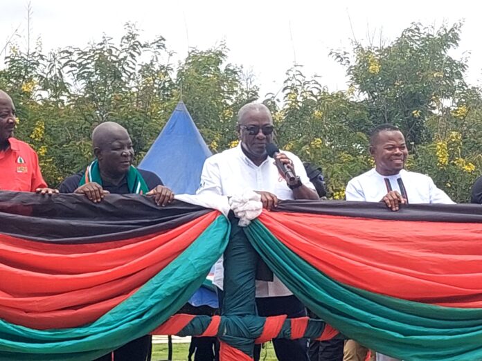 John Dramani Mahama addresses rally