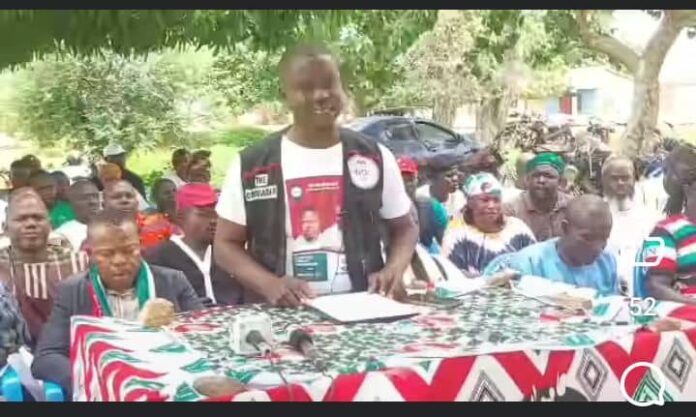 NDC addresses press conference in Binduri