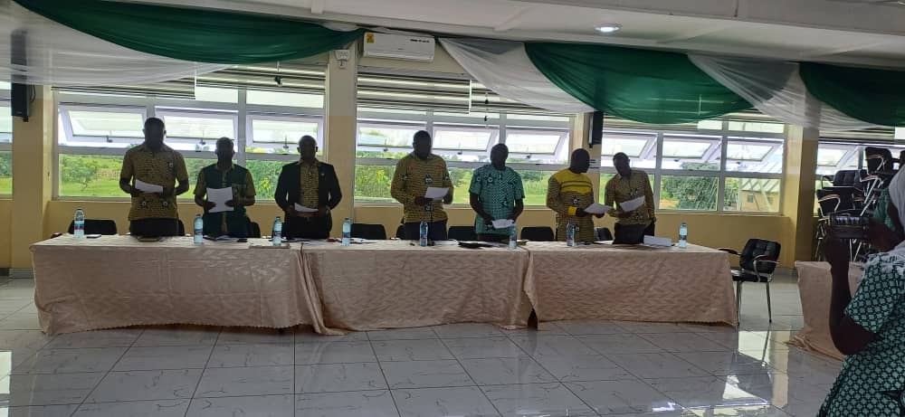 Upper East GRNMA Inaugurated Council members