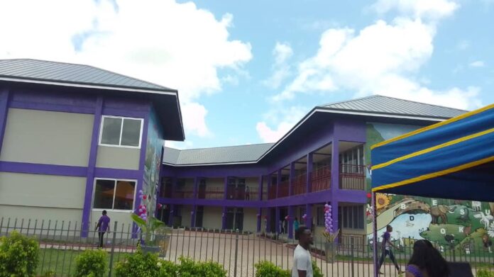 The Wisdom Campus is a 16-classroom block with modern technology to enhance teaching and learning