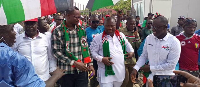 Daniel Dung Mahama files his nomination to contest in December 7