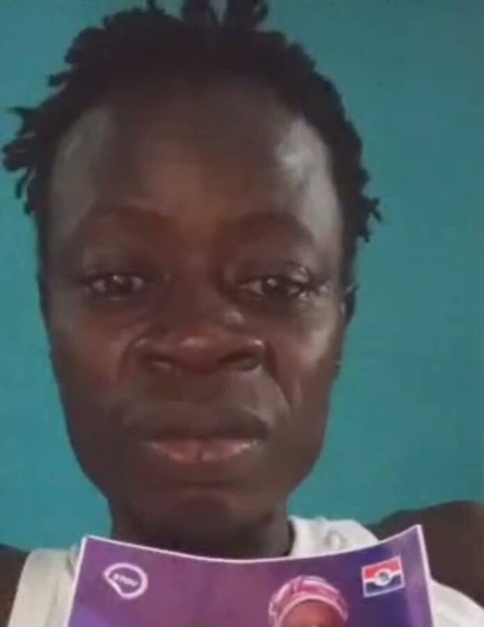 Man in a video allegedly asking people to light fire and burn Bongo NPP parliamentary candidate