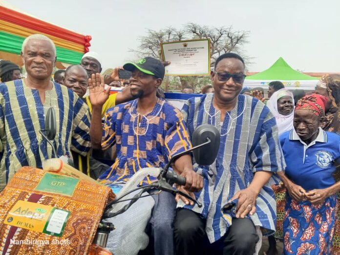 Simon Apuko Adongo was crowned overall best farmer in the Bolgatanga Municipality