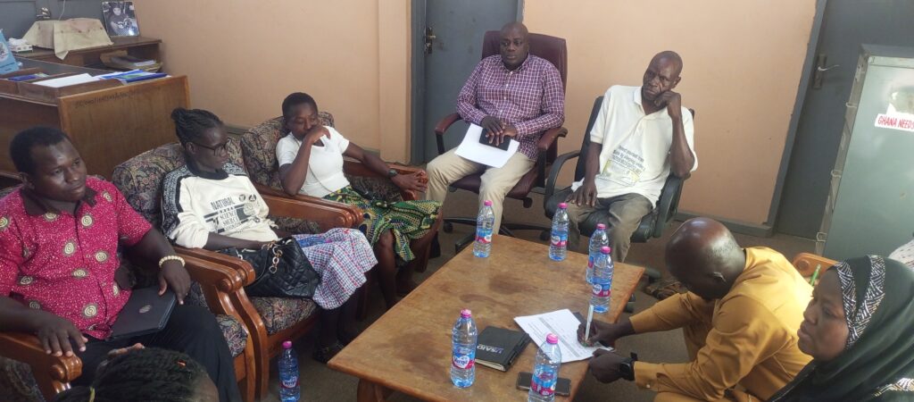 Rise-Ghana, PWD in a meeting with EC to address Challenges