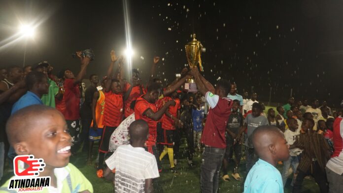 Winkongo Central celebrate after being crowned champions